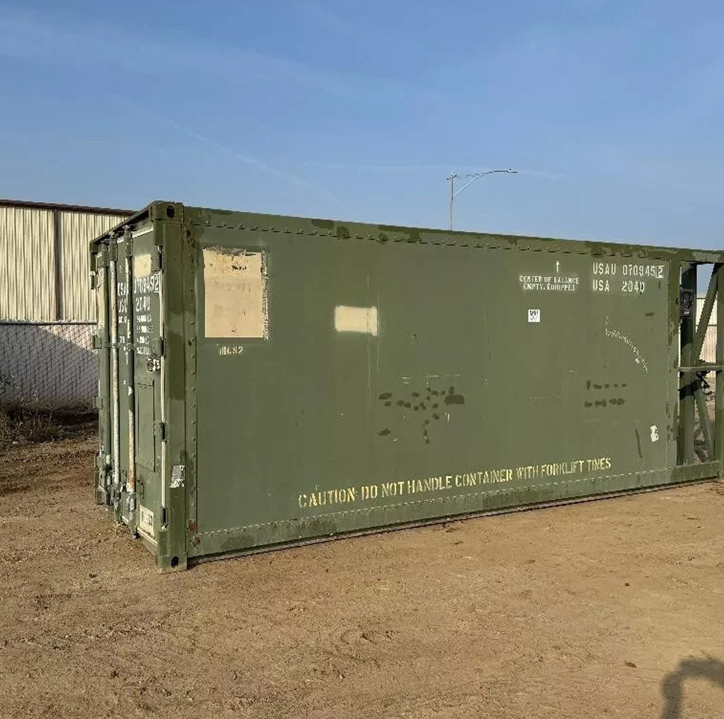 Military REEFER CONTAINER- 20ft image 0