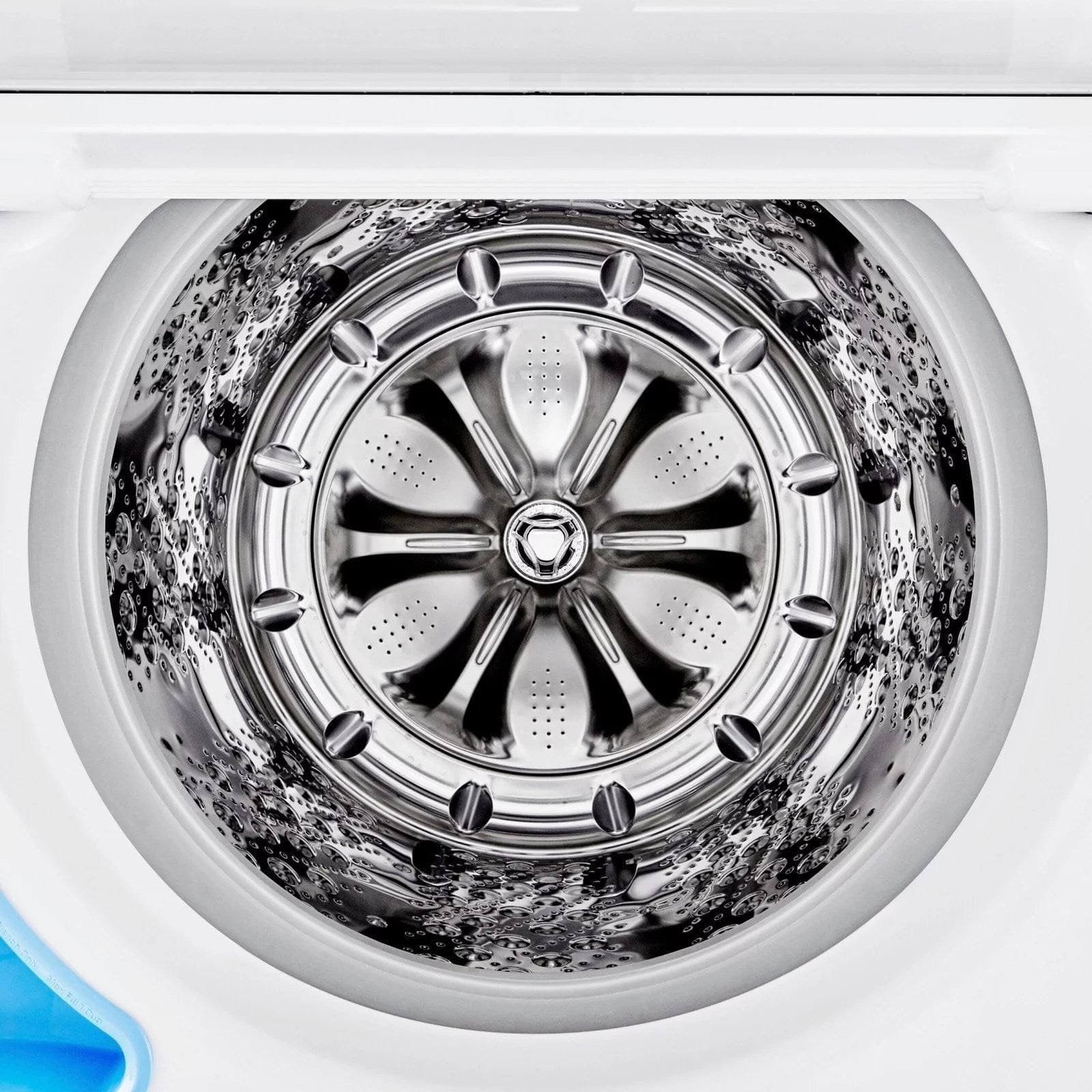 LG – 5.5 Cu. Ft. Smart Top Load Washer with TurboWash3D – White image 8