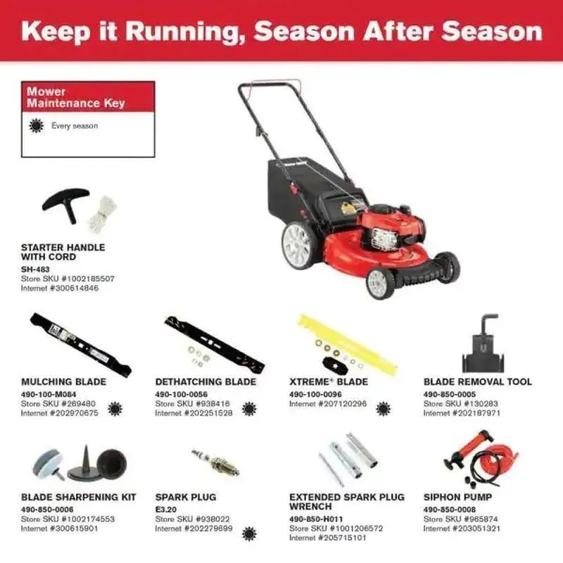 21in. 140cc Briggs & Stratton Self Propelled Gas Lawn Mower with Mulching Kit Included image 2