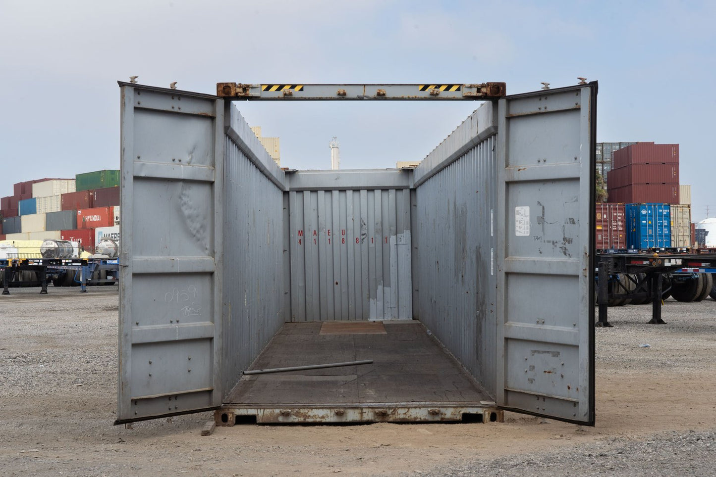 20ft Open Top Shipping Container – Cargo-Worthy image 0