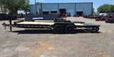 22 Foot Big Tex Super Duty Tandem Axle with Mega Ramp Black Equipment Trailer (16ET-19BK+3MR) image 0