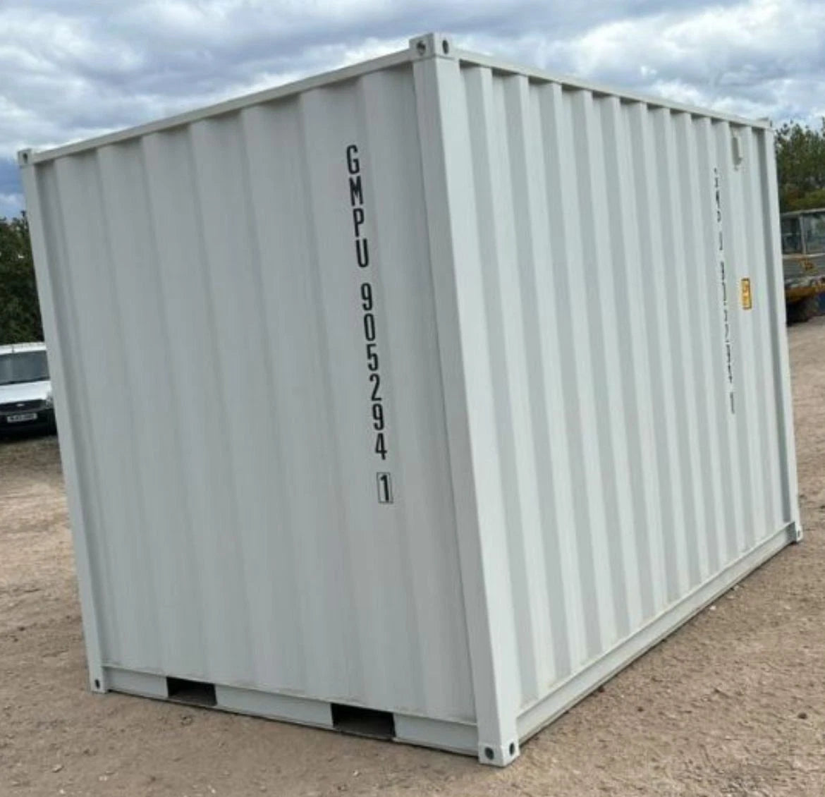 9ft Container Office complete with window and side door image 5