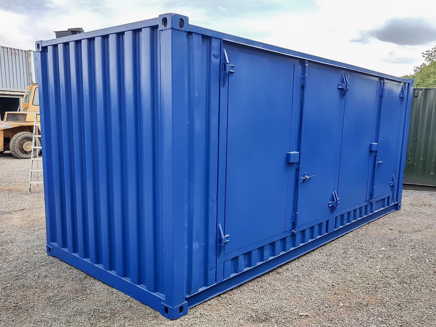 20×8 Bunded Container With Side Doors With Extra Door Secure Lock Boxes. image 0