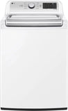LG – 5.5 Cu. Ft. Smart Top Load Washer with TurboWash3D – White image 0