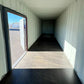 40ft shipping container with man door image 1