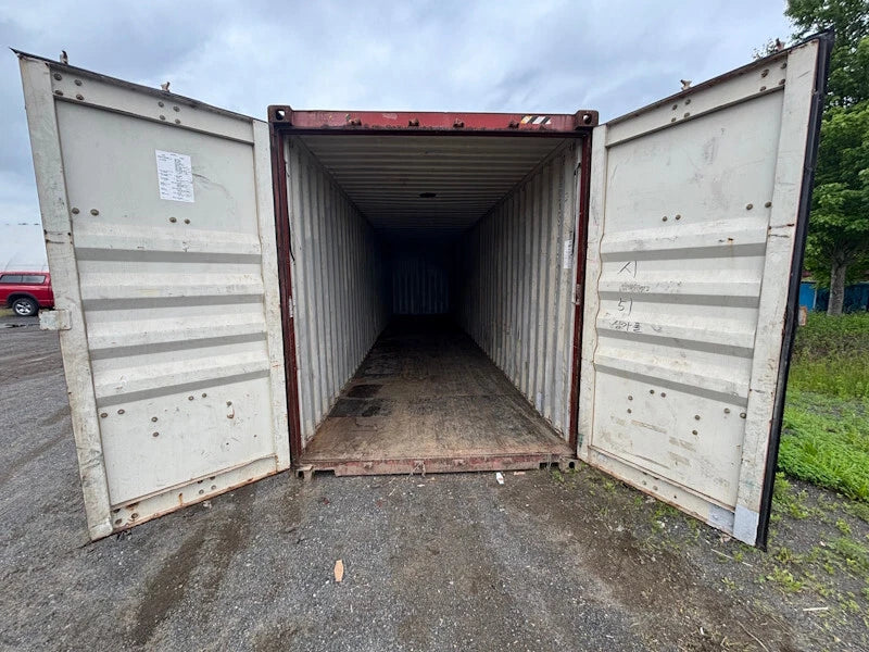 45ft Steel Shipping Containers Red image 3