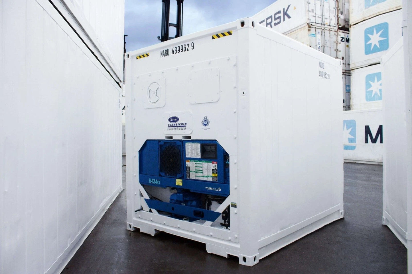 10 Feet Freezer Container Compact Mobile Cold Storage Cell Reefer Container image 1