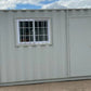 9ft Container Office complete with window and side door image 4