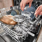KitchenAid – Top Control Built-In Dishwasher with Stainless Steel Tub, FreeFlex Third Rack, 44dBA – Black stainless steel image 3