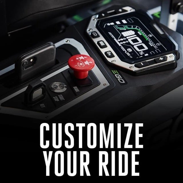 EGO Power ZT4204L 42-Inch 56-Volt Lithium-ion Cordless Z6 Zero Turn Riding Mower with (4) 10.0Ah Batteries and Charger Included image 4