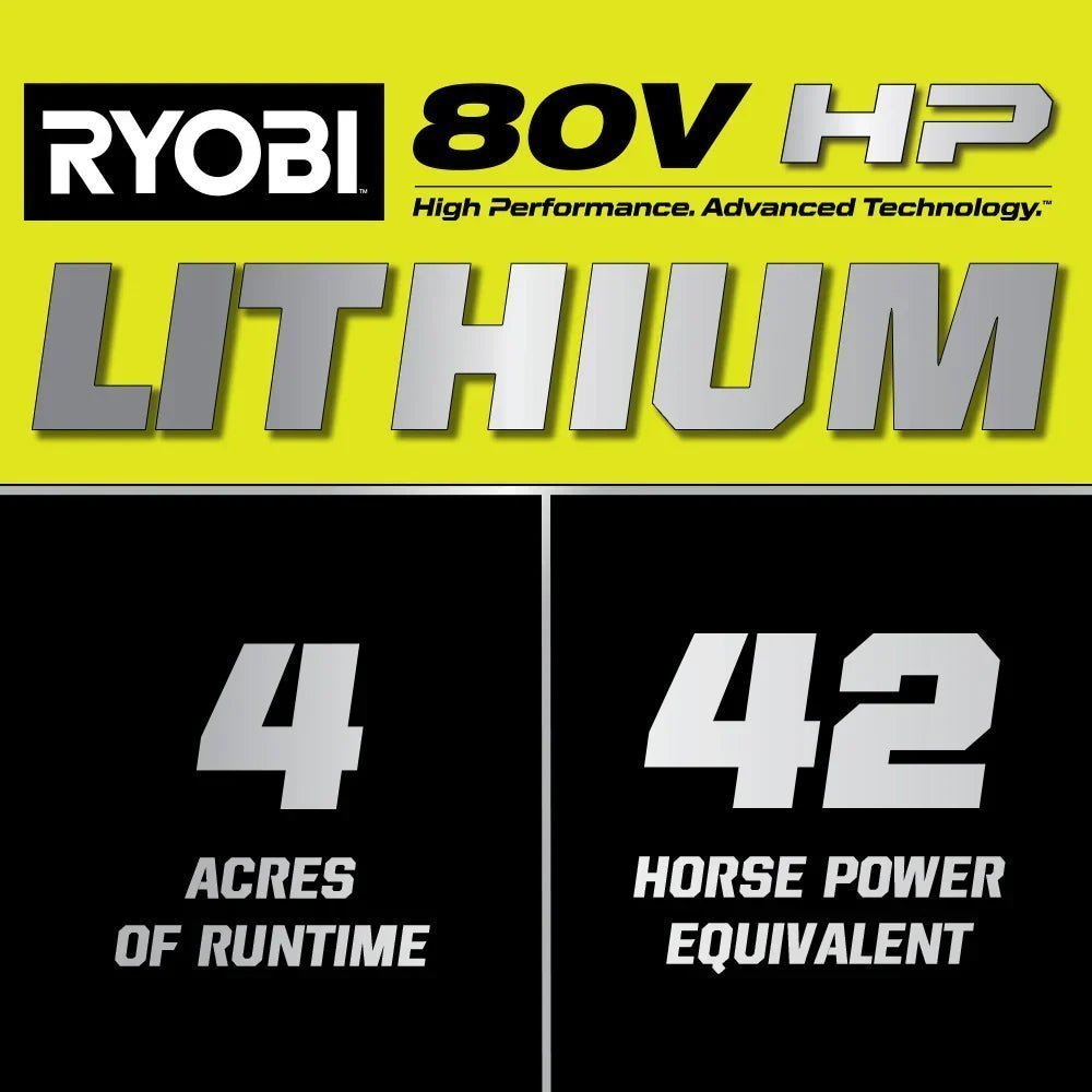 80V Max HP Lithium 54″ Brushless Electric Zero Turn Lawn Mower image 23