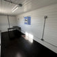 20ft 20’ Slate Gray Shiplap 120V Shipping Container Office Mini Split image 4