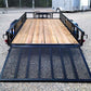 6×16 Heavy-Duty Tandem Axle Utility Trailer – 2025 Steel Frame with Wood Deck image 3