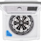 LG – 5.5 Cu. Ft. Smart Top Load Washer with TurboWash3D – White image 11