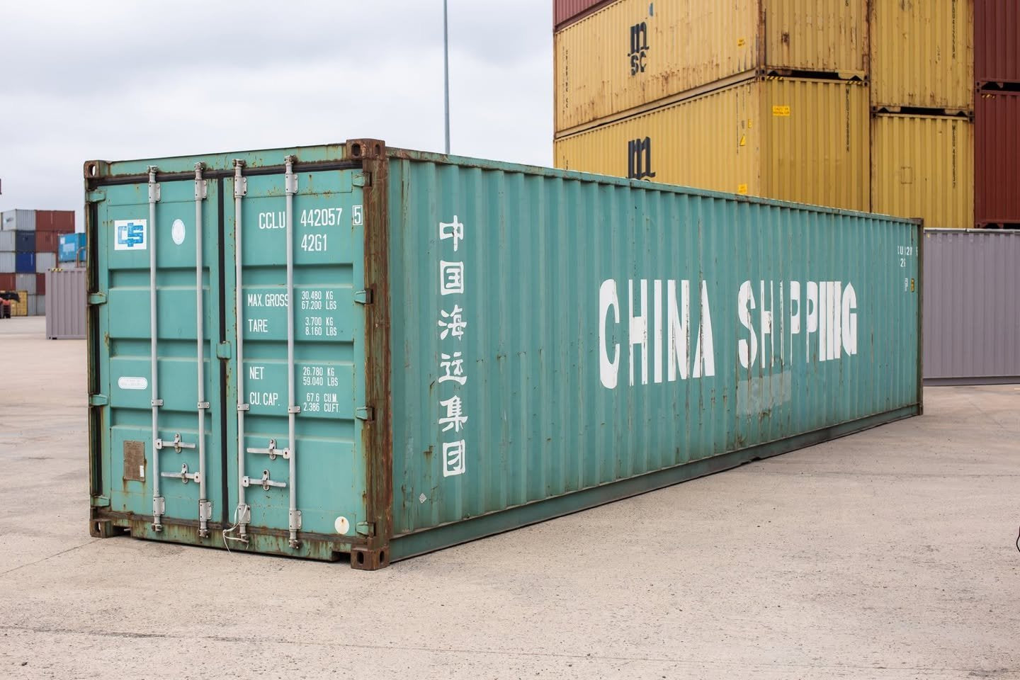 40FT Preloved Shipping Container – Wind & Watertight image 0