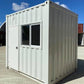 10’ office container with AC image 0