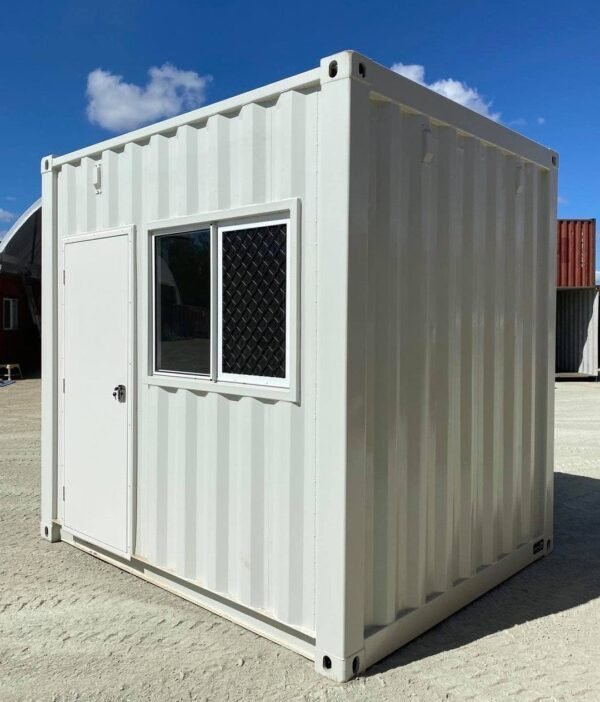 10’ office container with AC image 0