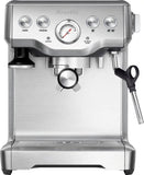 Breville – the Infuser Manual Espresso Machine with 15 bars of pressure, Milk Frother and Water filtration – Silver image 0