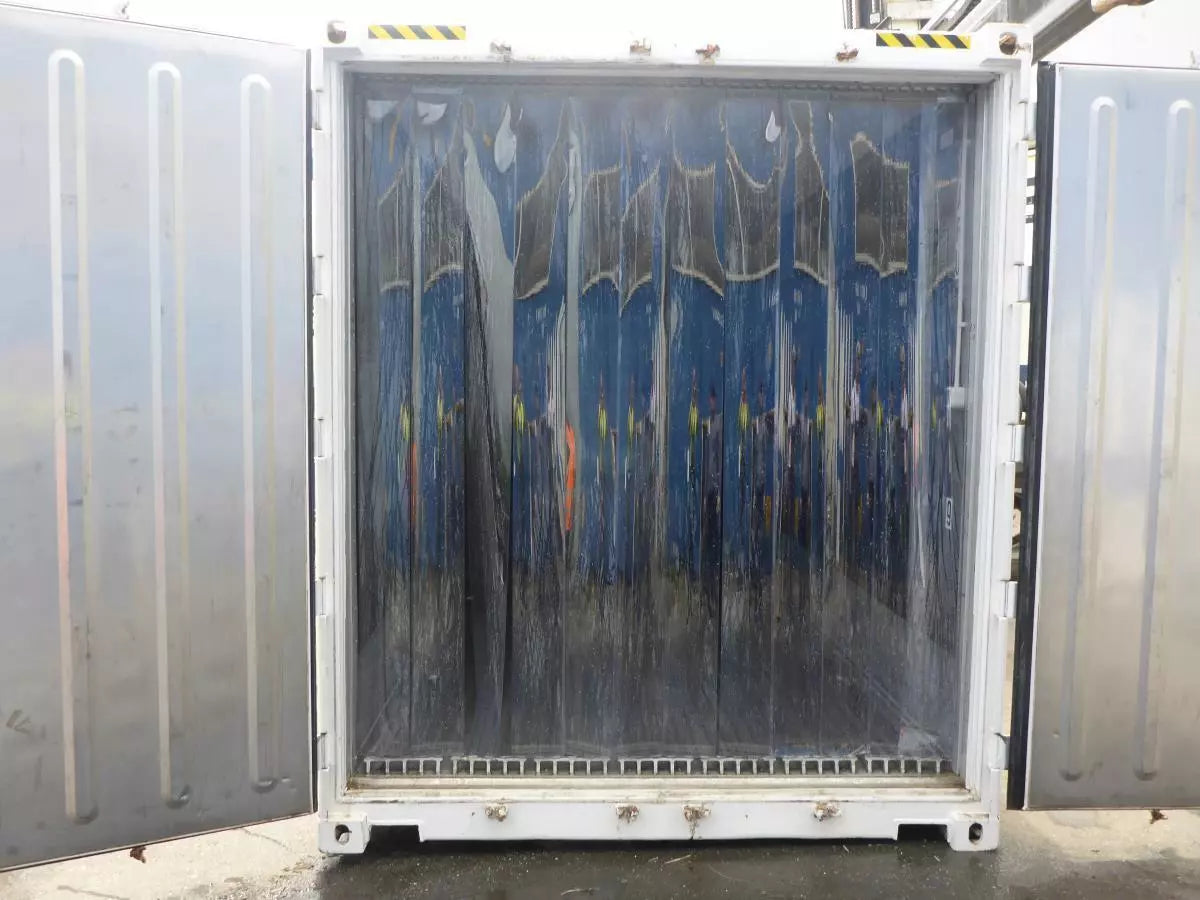 40 Feet Freezer Container Compact Mobile Cold Storage -40°C Reefer Container image 5