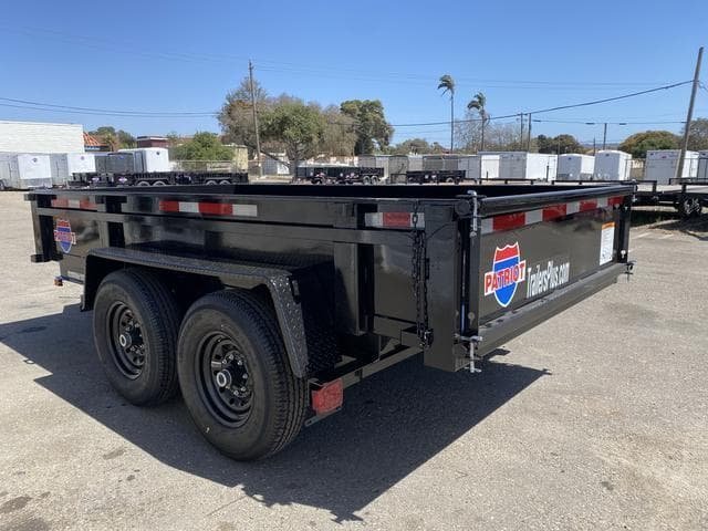 6×12 Dual Axle Dump Trailer 12K Heavy-Duty Capacity image 2