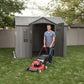 Lifetime 10ft x 8ft Rough Cut Outdoor Storage Shed image 3