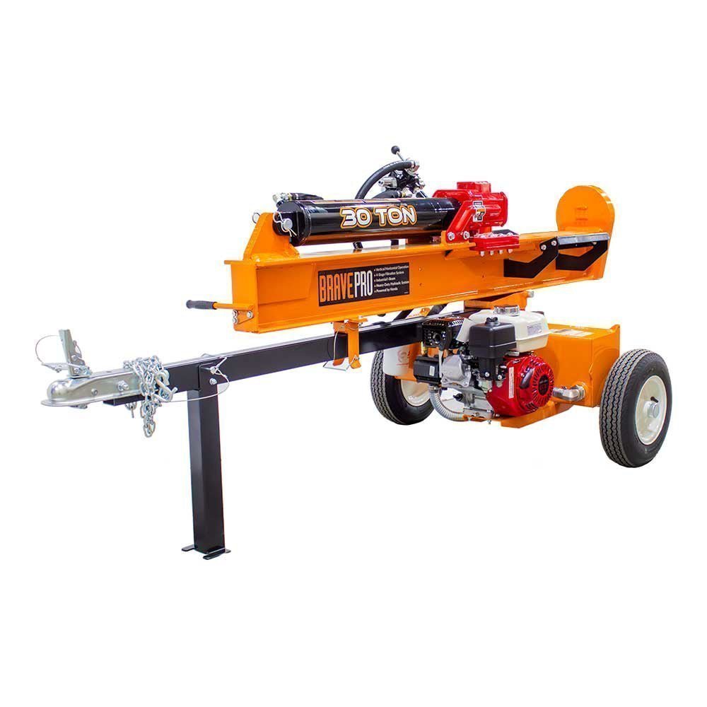 Brave 30-Ton Horizontal / Vertical Log Splitter Honda GX200 (VH1730GX) image 1