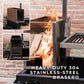 Premium Argentine/Santa Maria BBQ Grill with Wood Fire and Charcoal Grill image 6