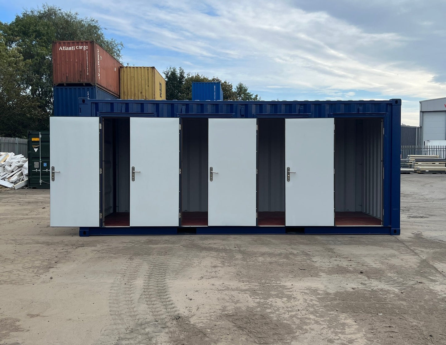 20ft Shipping Container Multi-unit Storage Solution image 0