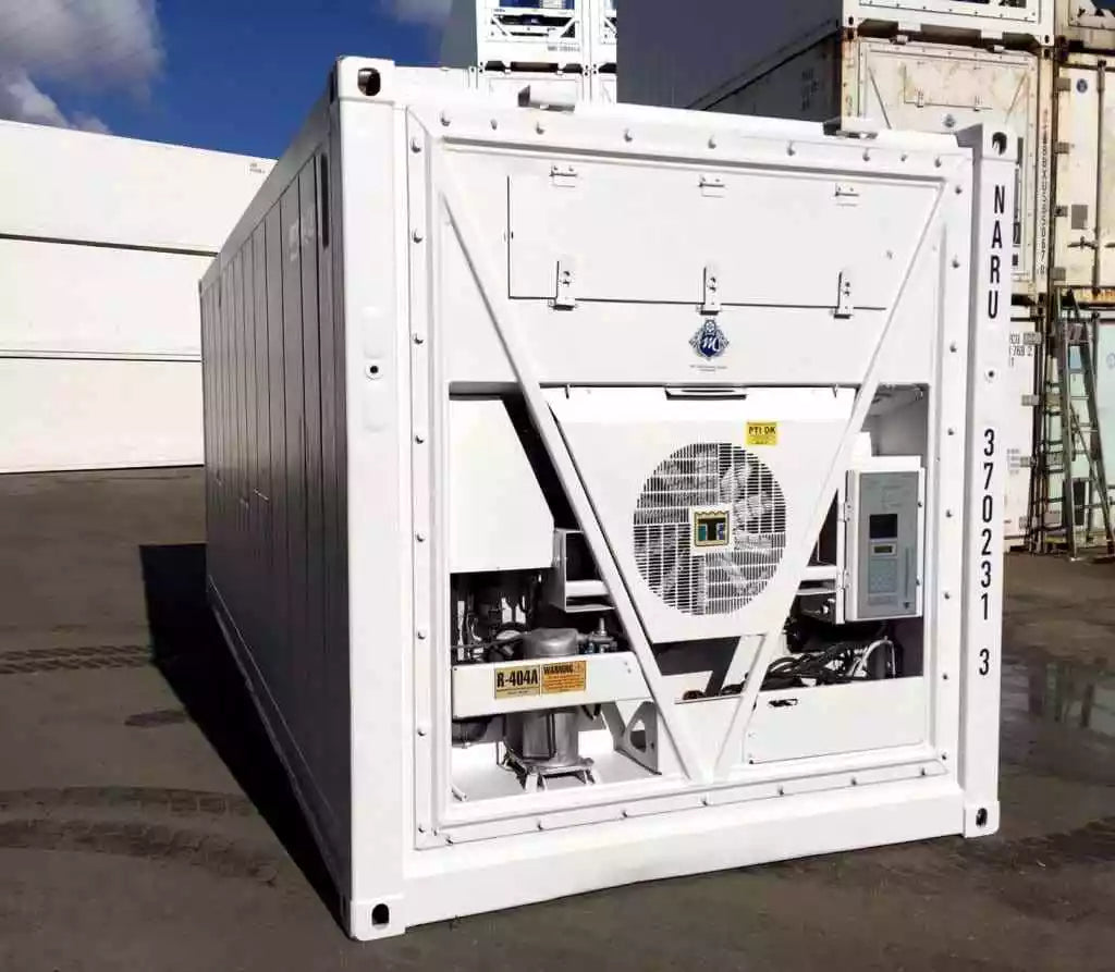 20 Feet Freezer Container Compact Mobile Cold Storage Cell Thermo King / Reefer image 4