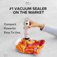Chef Preserve Compact Vacuum Sealer for Food (Vacuum Sealer Machine + 30 Reusable Vacuum Bags) Powerful Handheld Vacuum Sealer Machine, Seal Meal Saver, Portable Food Sealer image 4