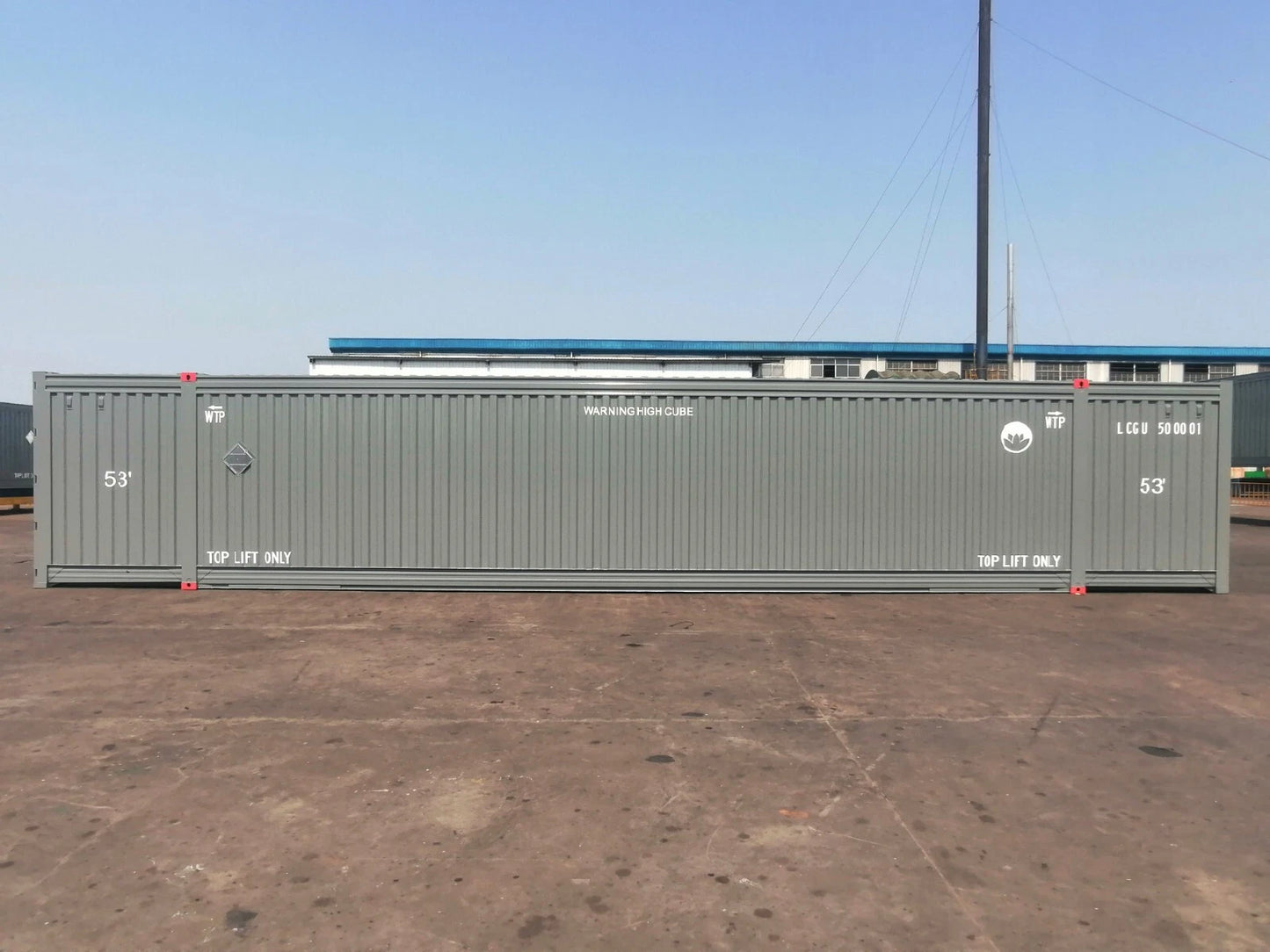 53-foot High Cube Shipping Container – One-Trip image 3