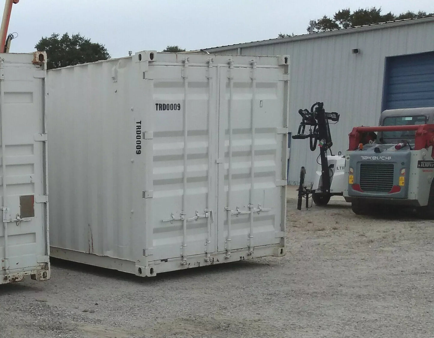 40 ft Container Shop – Climate Controlled Office + Inventory Storage / Racking image 10