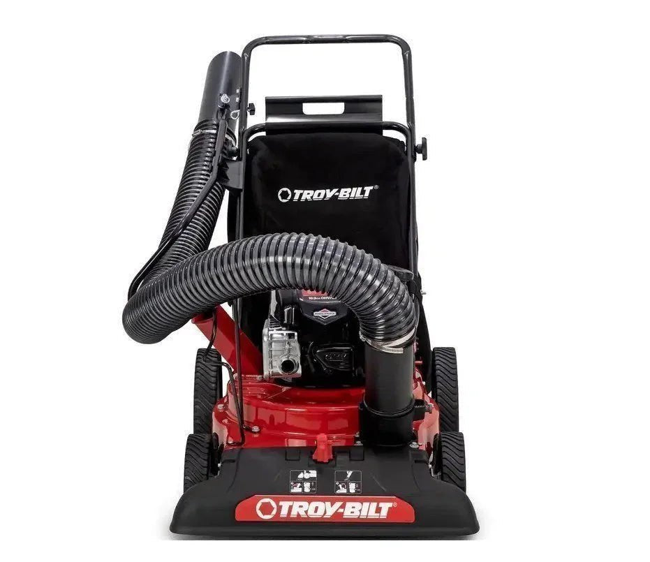 Troy-Bilt 24 in. Leaf Vacuum Head 1.5 in. Chipping Capacity Gas Powered Chipper Shredder Vacuum with High Rear Wheels image 2