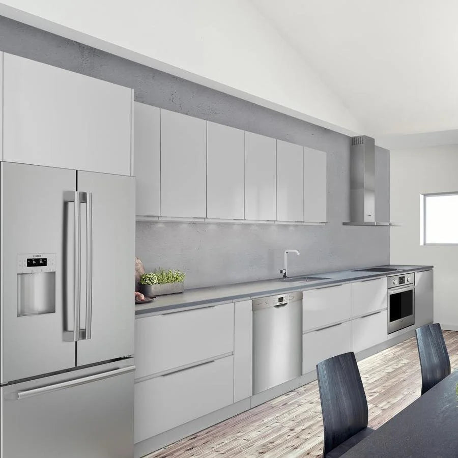 Bosch 100 Series PureDry 50-Decibel Front Control 24-in Built-In Dishwashers (Fingerprint-Resistant Stainless Steel) ENERGY STAR image 4