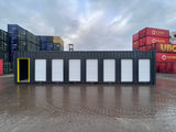 40ft High Cube Multi-Store Container – 7-Bay Self Storage Unit image 0
