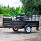DK2 5-ft x 7-ft Steel Utility Trailer with Ramp Gate ( 1639-lb Capacity ) 2491711 image 5