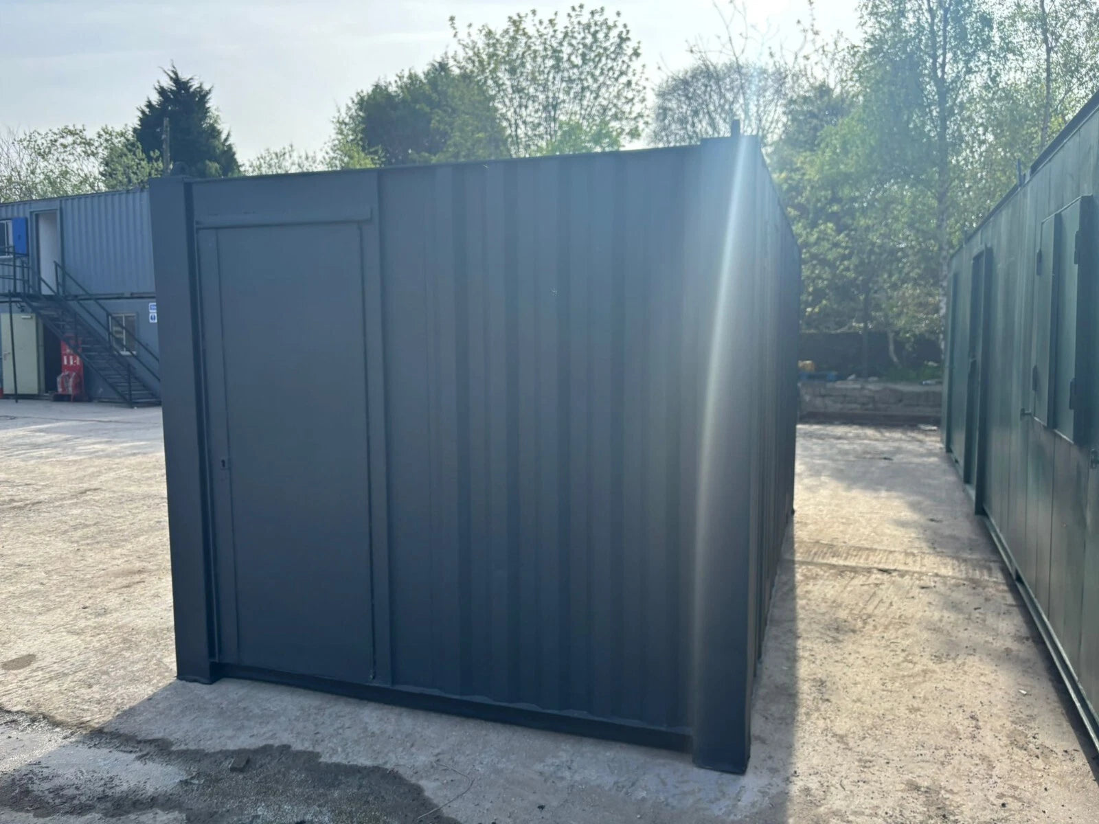20ft Anti Vandal Office canteen with partition any colour image 3