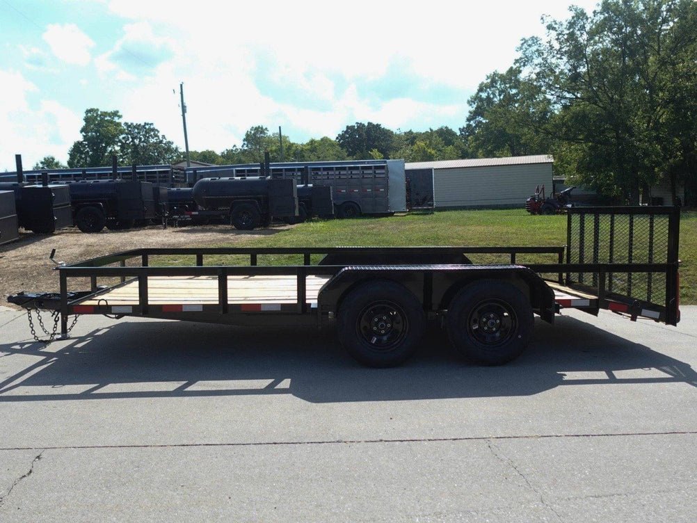 2025 7×16 Carry-On HD Landscape Trailer – 10K GVWR, Electric Brakes, Wood Floor image 4