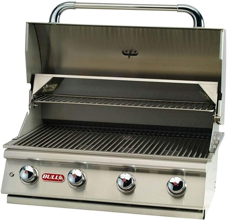 Bull 30″ Lonestar Select Stainless Steel Drop-In Grill image 1