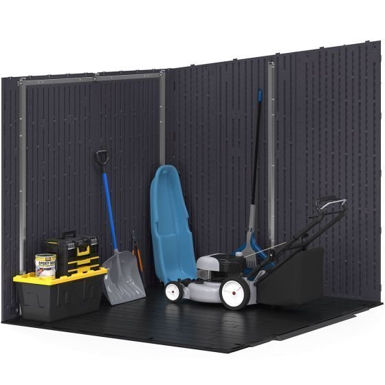 Suncast Modernist® 8 ft. x 7 ft. Dual Barn Door Storage Shed image 7