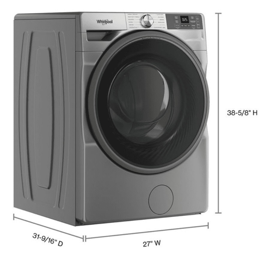 Whirlpool WFW5720RR 4.5 cu. ft. Smart Front Load Washer image 3