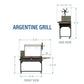 Premium Argentine/Santa Maria BBQ Grill with Wood Fire and Charcoal Grill image 2