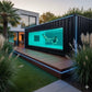 Fiberglass Acrylic Window Pool Swimming Outdoor Above Ground Pool Prefabricated Container Swimming image 2