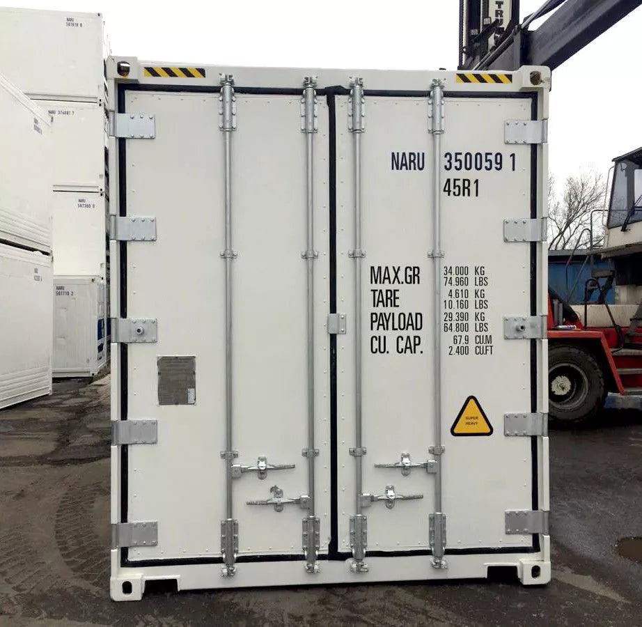 40 Feet Freezer Container Compact Mobile Cold Storage -40°C Reefer Container image 3