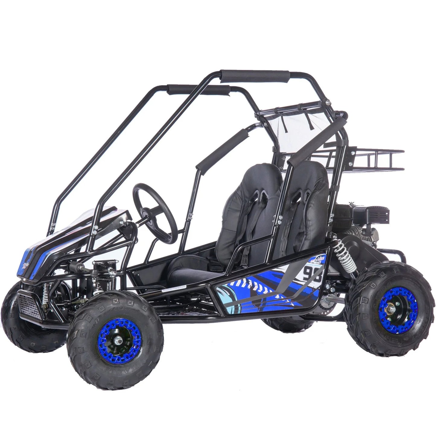 MotoTec Mud Monster XL 212cc 2 Seat Full Suspension Go Karts. image 3