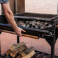 Premium Argentine/Santa Maria BBQ Grill with Wood Fire and Charcoal Grill image 11