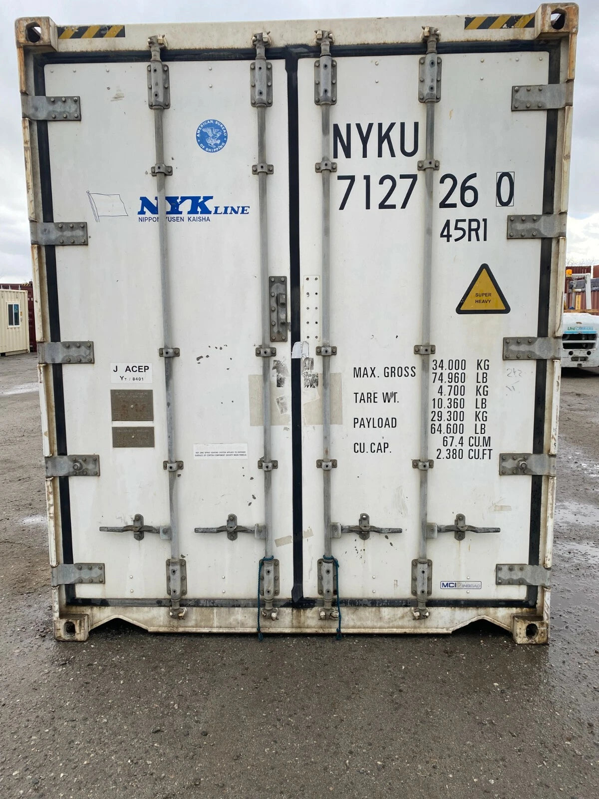 40′ Reefer Container (Non Working) image 1