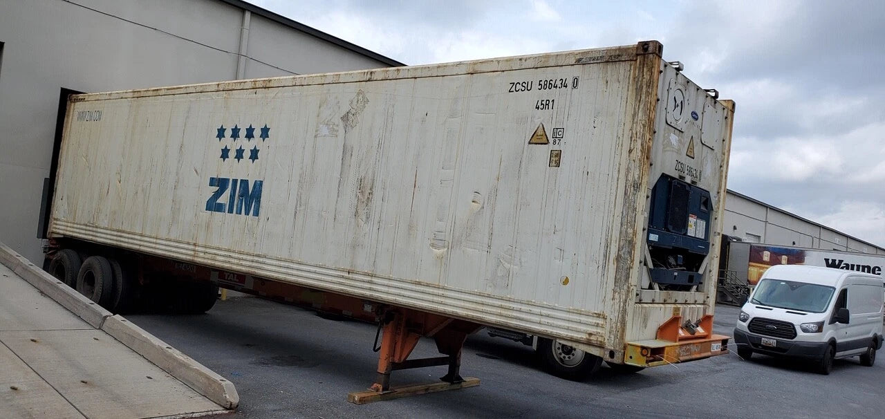 40ft HC Reefer Container–Wind & Water Tight, Non-Working For Sale image 3