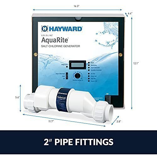 Hayward W3AQR15 AquaRite Salt Chlorination System for In-Ground Pools up to 40,000 Gallons image 2