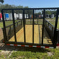 2025 6X12TA UTITILY TRAILER 2 FT WALLS 4568 image 3